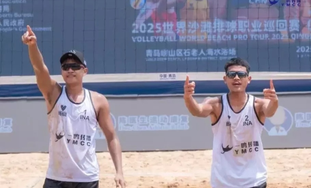 Bintang/Sofyan Dapatkan Modal Penting pada Penampilan Pertama Mereka di AVC Beach Continental 2026