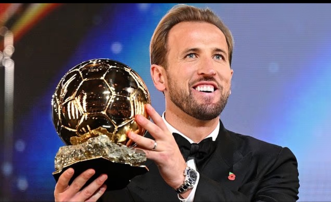 Harry Kane Angkat Trofi Ballon d'Or 2026, Ungguli Kylian Mbappe dan Lamine Yamal hingga Lionel Messi 