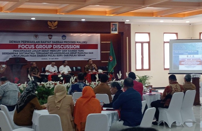 Terkait Pencemaran Logam Berat Mercuri dan Sianida