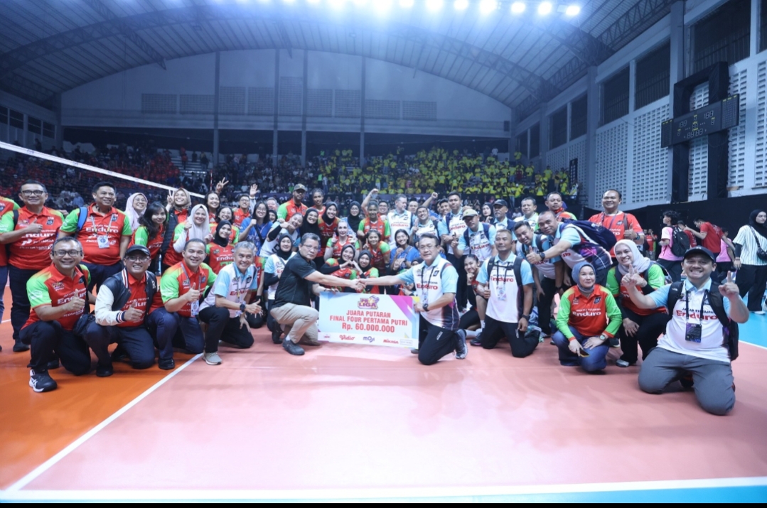 Gusur Gresik Phonska Plus dari Posisi Teratas, Pertamina Enduro Juara Putaran Pertama Final Four Proliga 2026