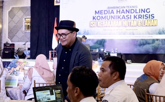 Kemkomdigi Gelar Bimtek Angkat Isu Karhutla