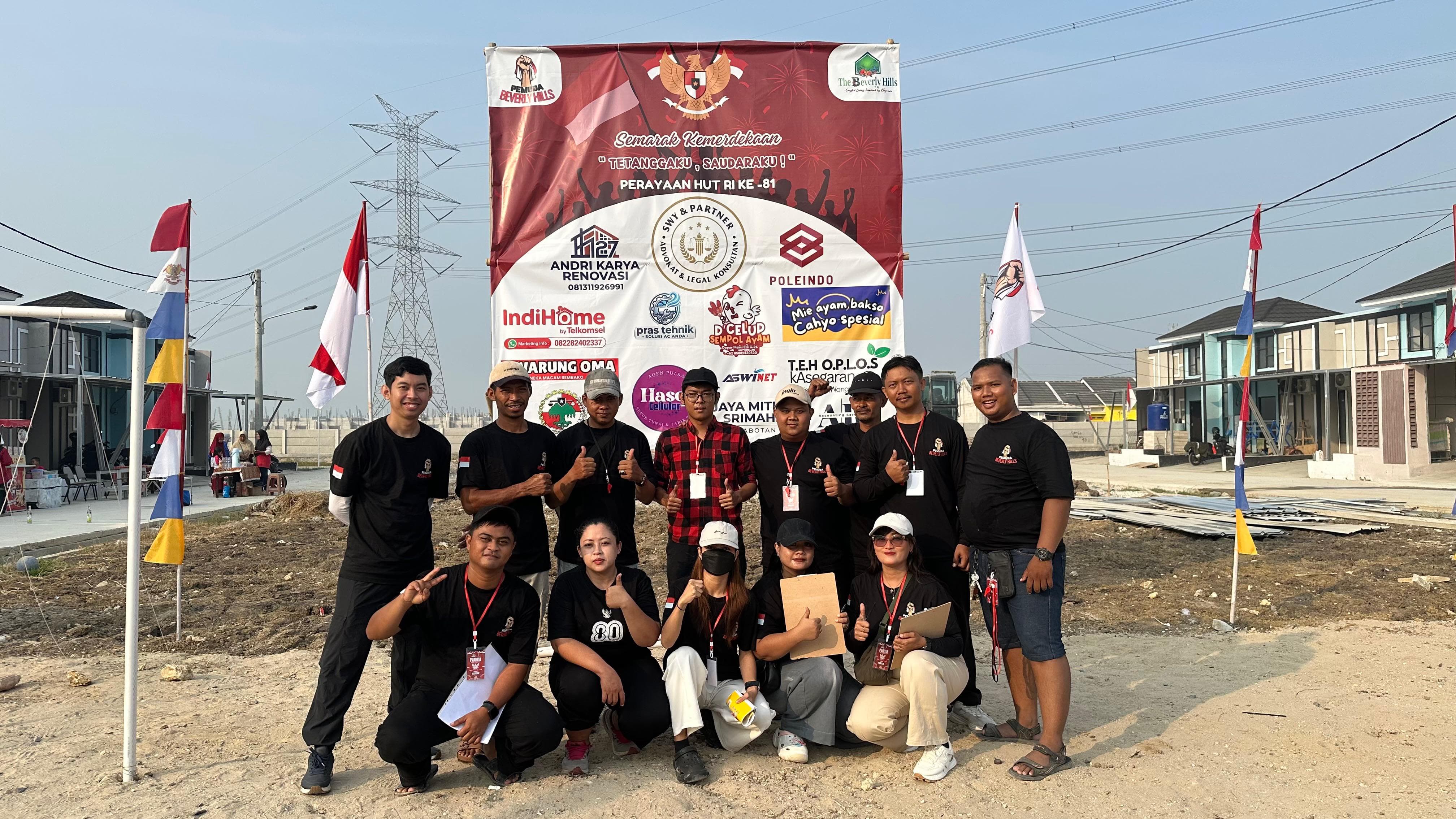 Semarak Perayaan Perdana HUT Ke-81 RI di Beverly Hills, Anak Muda Jadi Motor Kegiatan