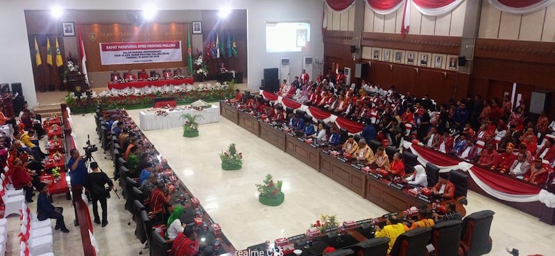 DPRD Provinsi Maluku Gelar Rapat Paripurna Istimewa 