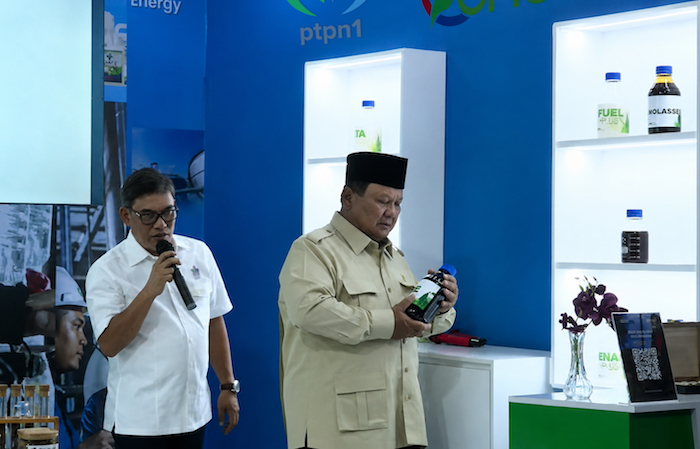  Presiden Prabowo Tinjau Hilirisasi Bioetanol PTPN I (Persero) di Kabupaten Malang
