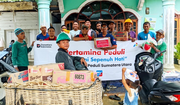 PGN Tembus Desa Putus Akses di Aceh Tamiang untuk Salurkan Bantuan