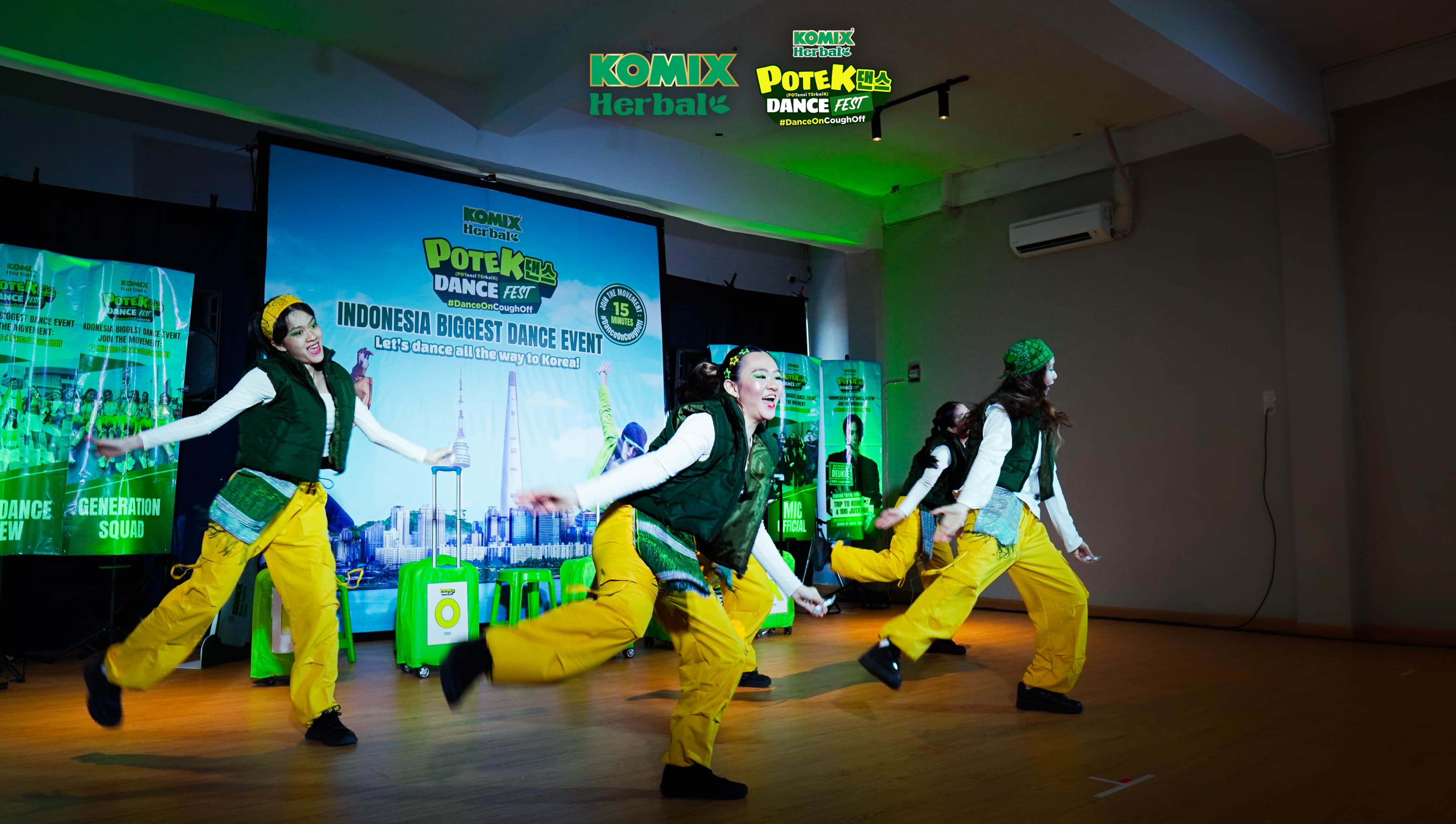  Komix Herbal Potek Dance Fest Bukan Sekadar Kompetisi