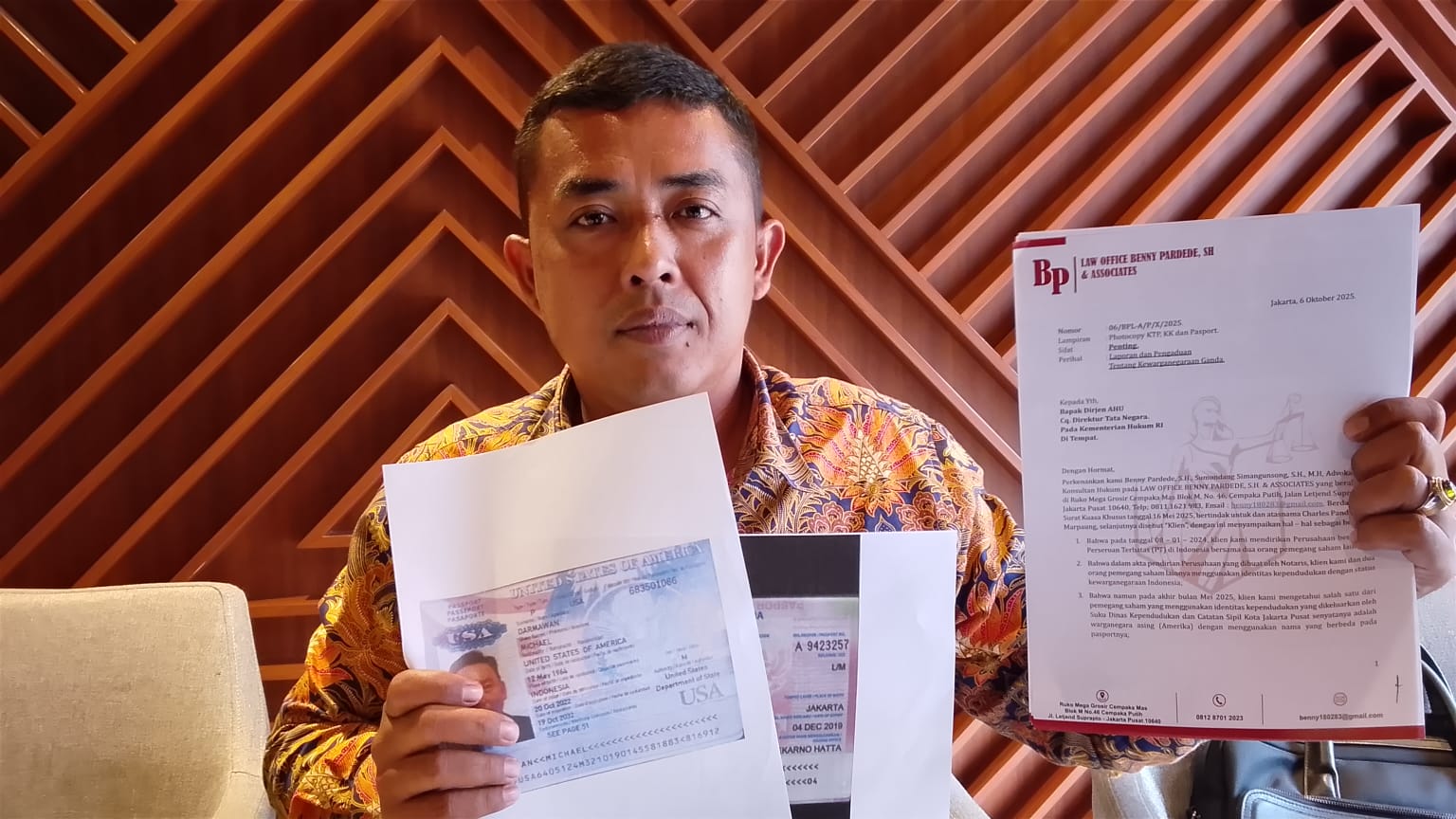 Diduga Gunakan 2 Identitas, Pengusaha Batu Bara Dilaporkan ke Ditjen AHU Kemenkum RI