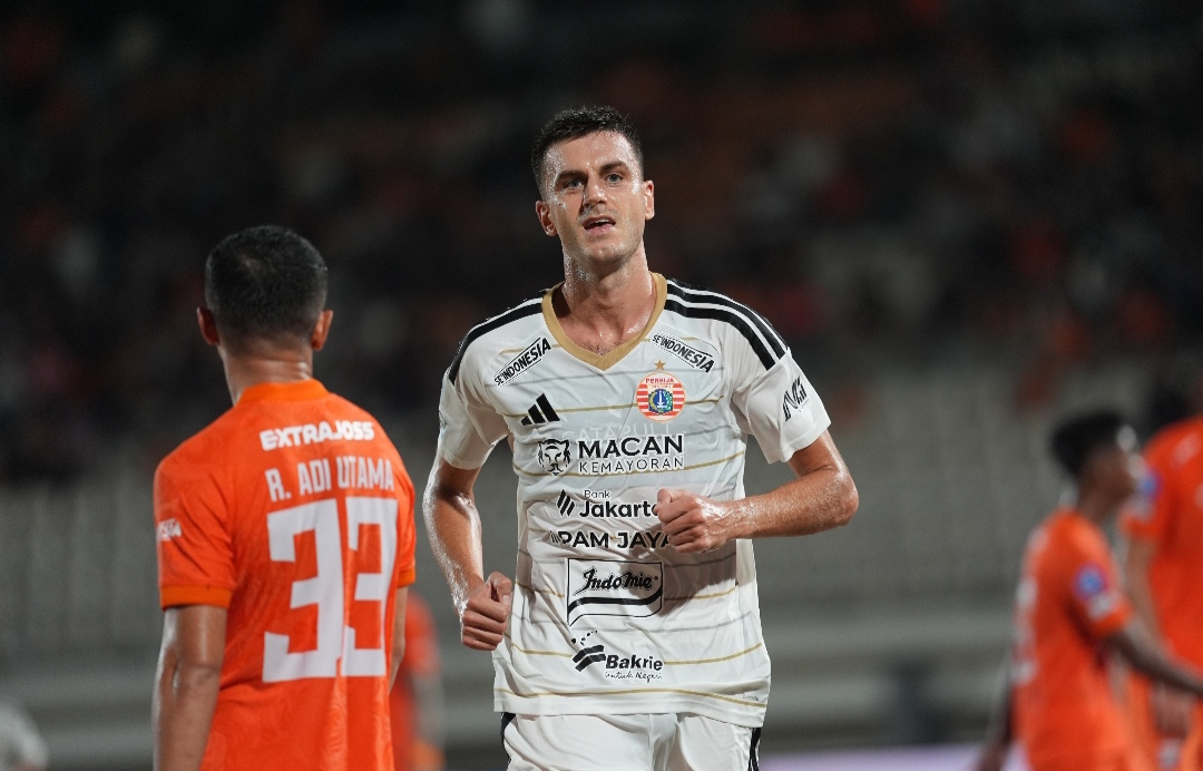 Gol Debut Alexander Jeremejeff Bantu Persija Jakarta Putus Tren Negatif di Kandang Borneo FC
