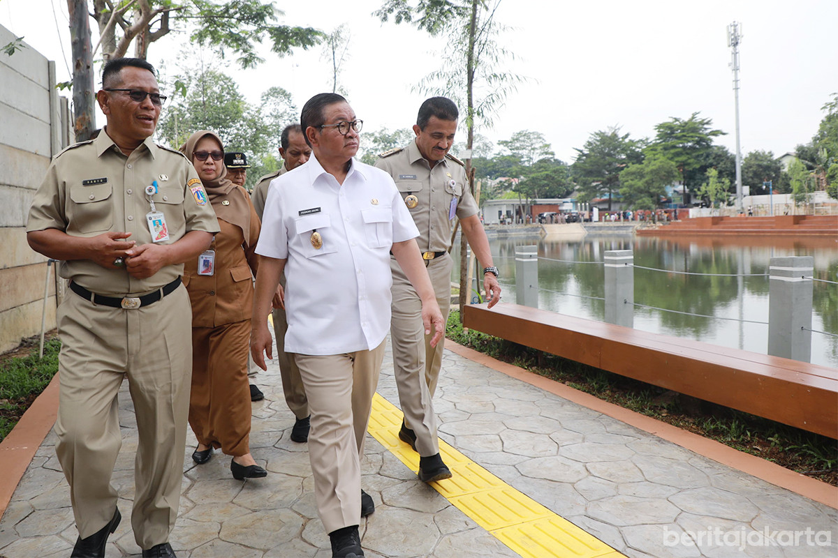 Jakarta Punya Embung Lapangan Merah di Srengseng Sawah untuk Kendalikan Banjir