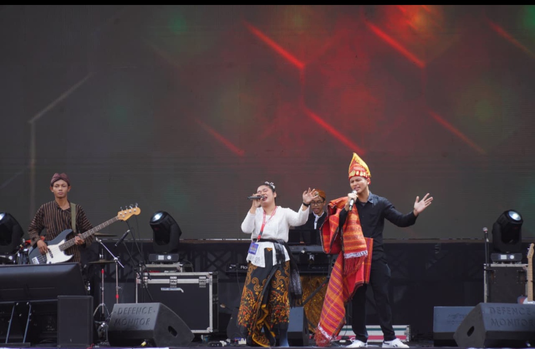 Nada Kreativitas Generasi Muda Meriahkan Festival Band HUT ke-81 TNI