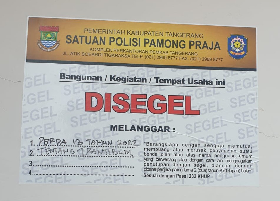 Rumah Doa Disegel Pemda Tangerang, LBH Gekira Siap Tempuh Langkah Hukum