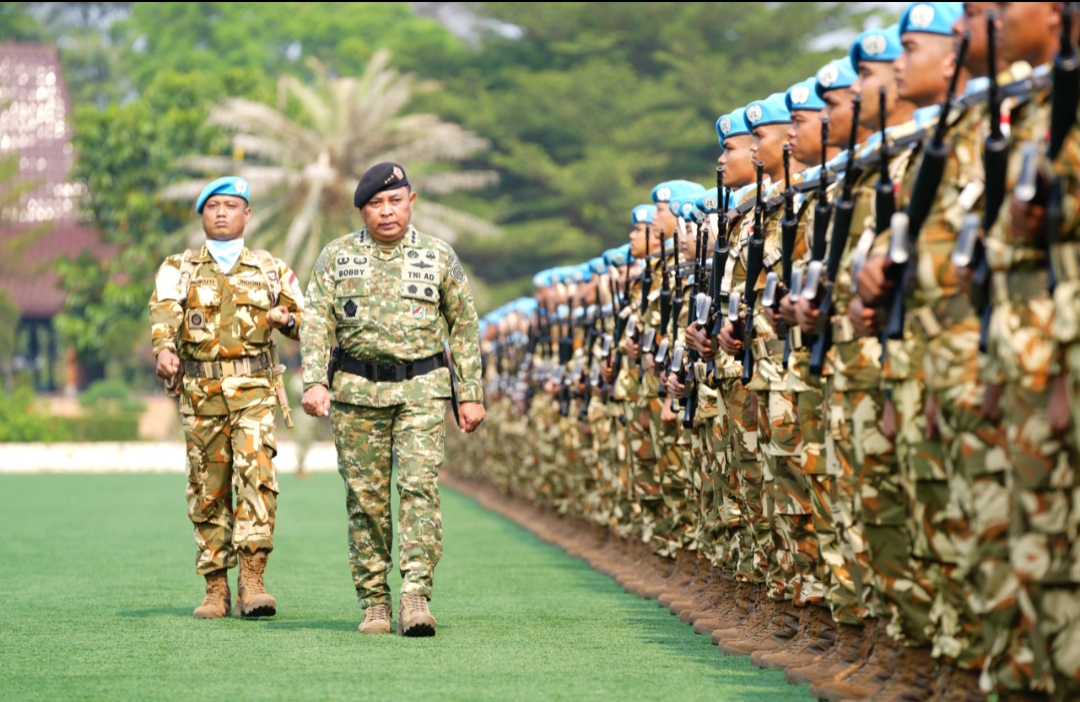 638 Satgas BGC TNI Konga 39-H MONUSCO Emban Misi Perdamaian PBB di Kongo