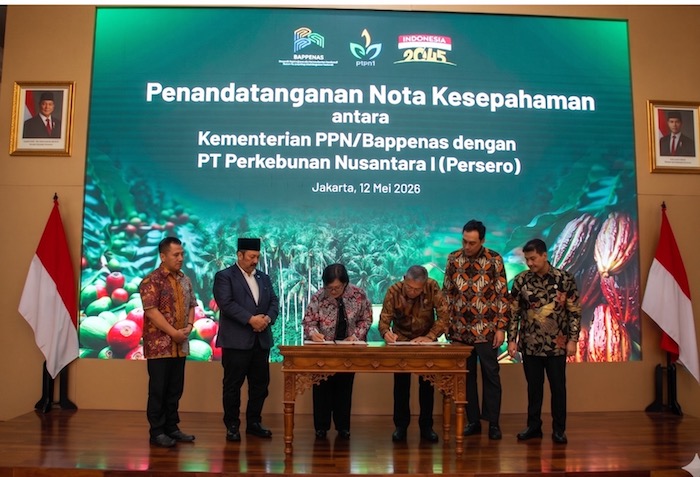 PTPN I (Persero)-Kementerian PPN/Bappenas Teken Naskah Nota Kesepahaman