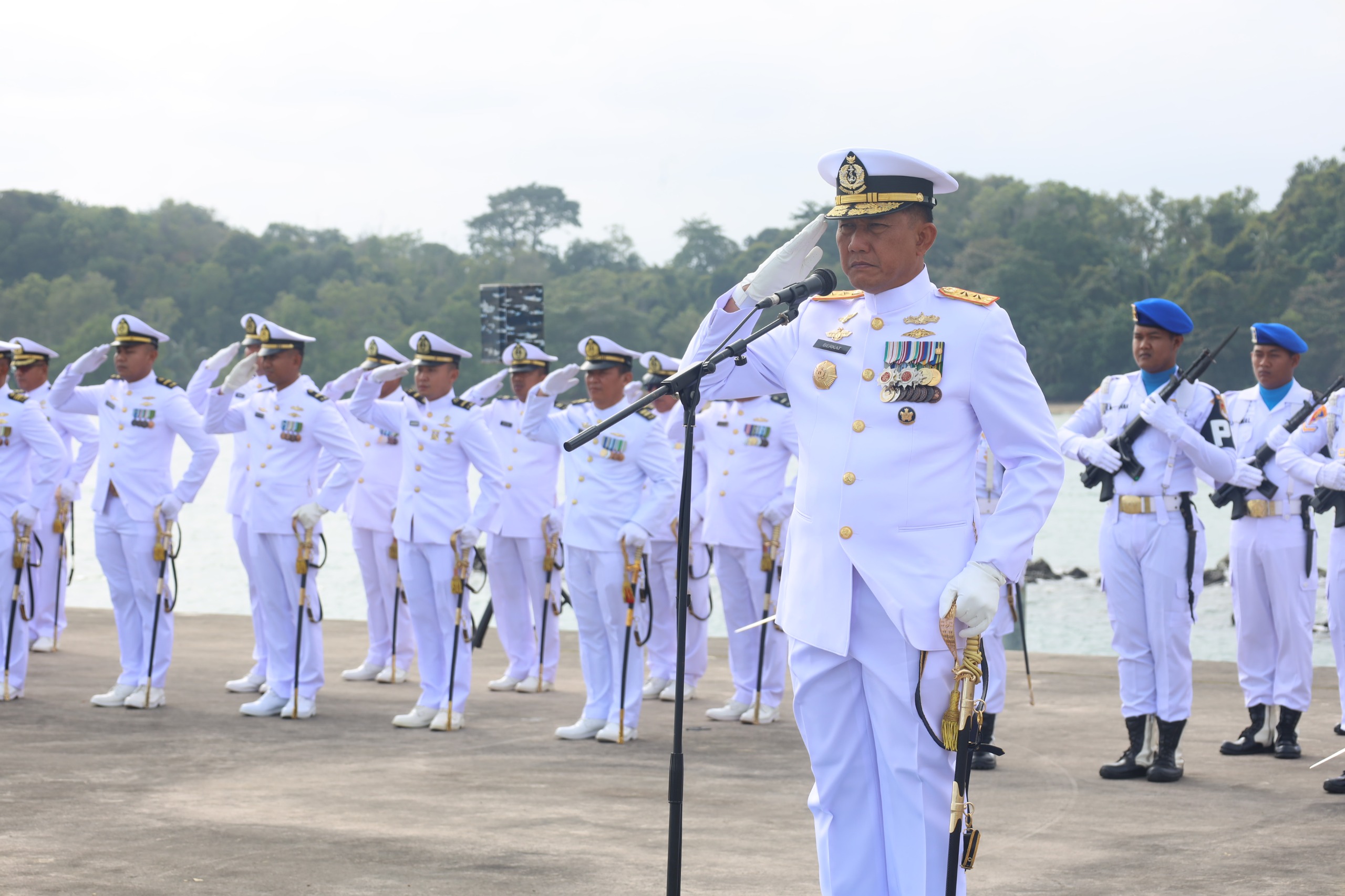 TNI AL Kodaeral IV Batam Peringati Hari Dharma Samudera 2026