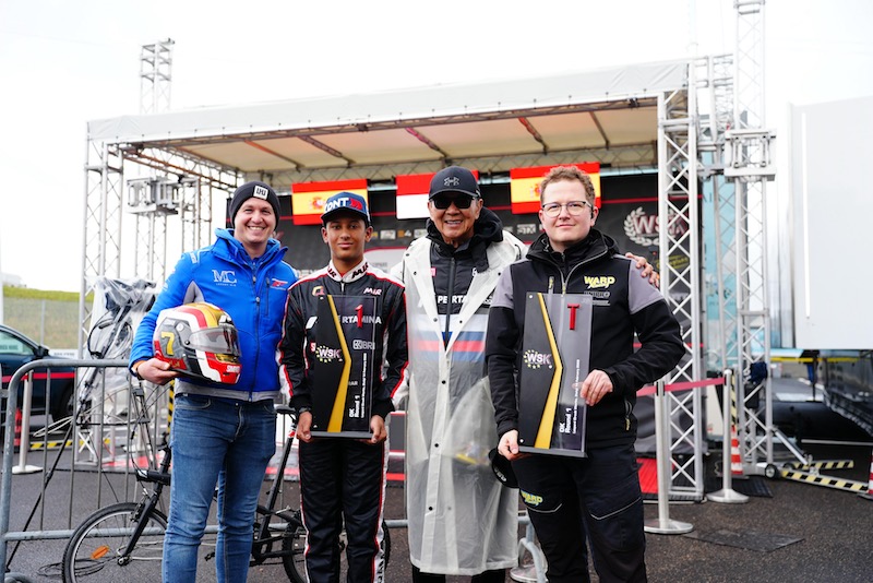 Usai Juara di WSK Euro Series, Qarrar Firhand Lanjut WSK Super Master Series Round 3