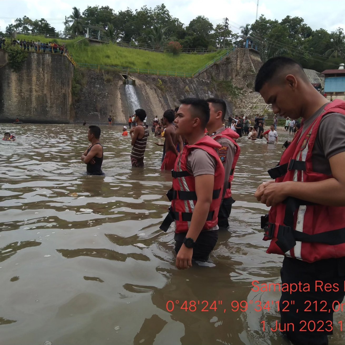 Longsor Bikin Sungai Aek Godang di Sibolga Jadi Dangkal