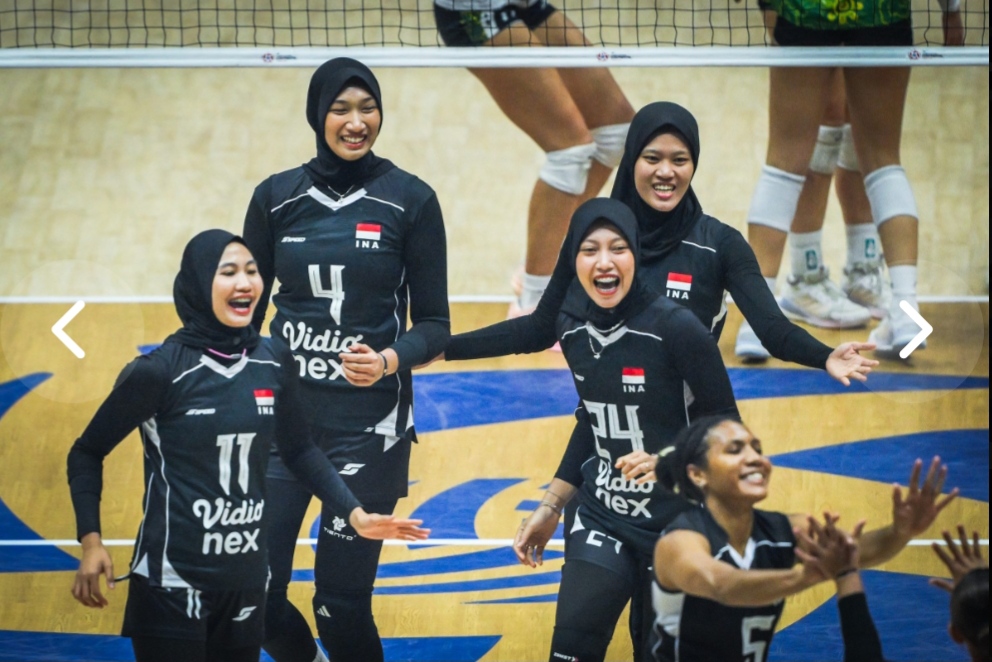 Libas Australia, Timnas Voli Putri Indonesia sudah Ditunggu Iran di Perempat Final AVC Continental 