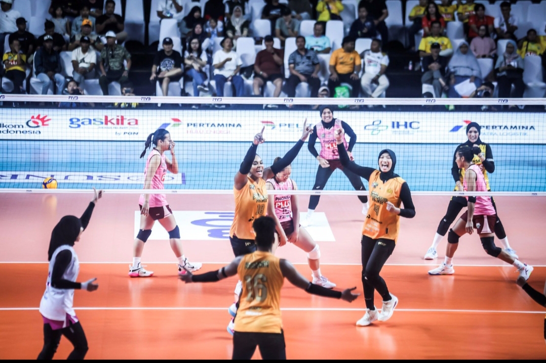 Jakarta Popsivo Polwan Sukses Balas Dendam sekaligus Hentikan Laju Kemenangan  Gresik Phonska 