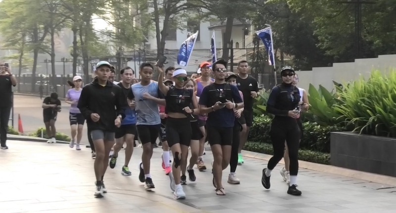 Simulasi II Vertical Run dikuti 200 lebih Peserta Jelang 15 November Mendatang