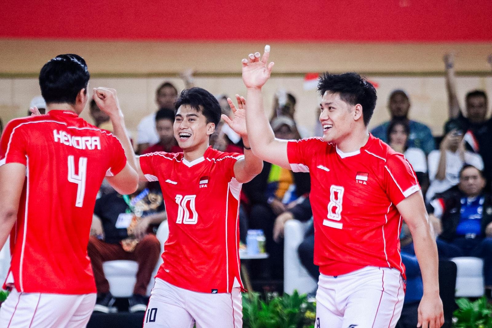 Sukses Balas Dendam terhadap Thailand, Timnas Voli Putra Indonesia Lolos ke Nations Cup