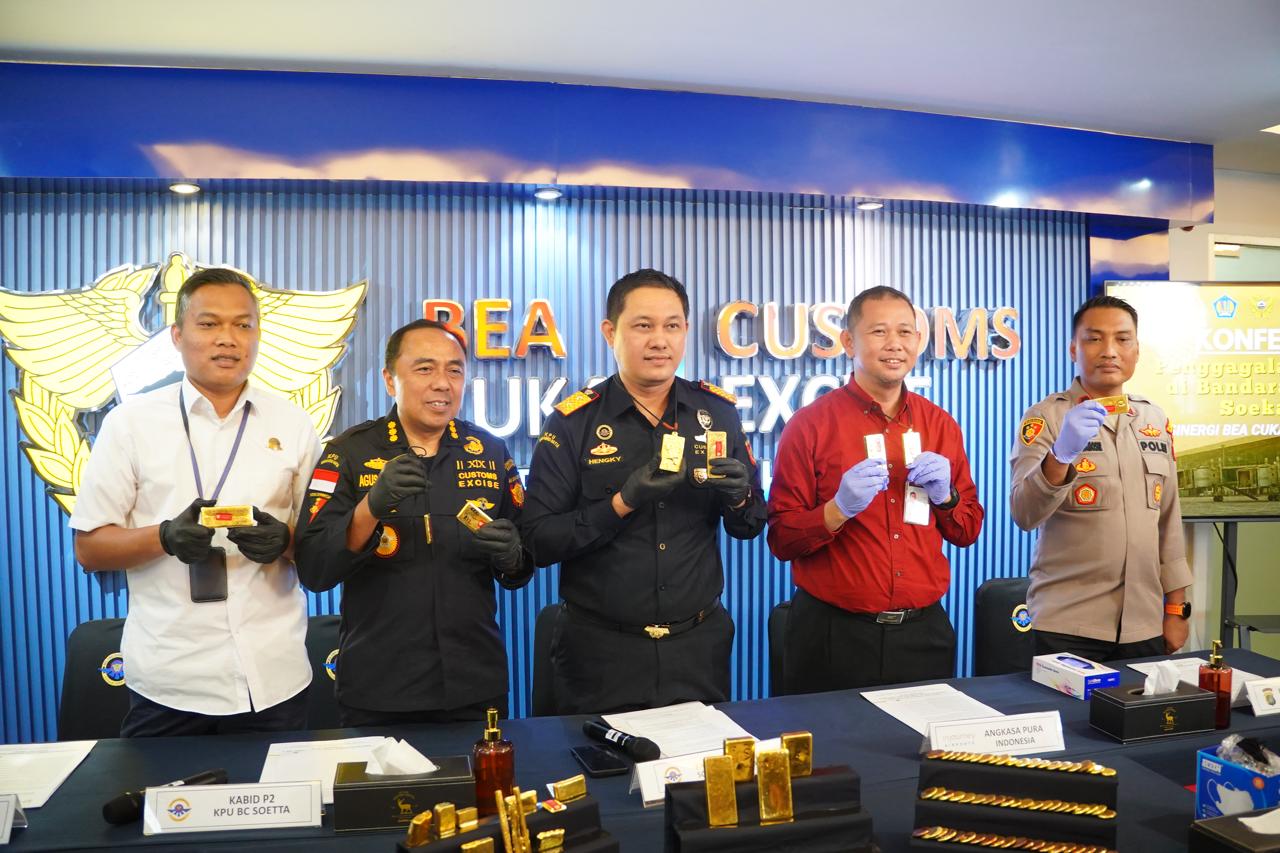 Penyelundupan Emas di Soetta Terbongkar, Bea Cukai Amankan Rp 45,7 Miliar