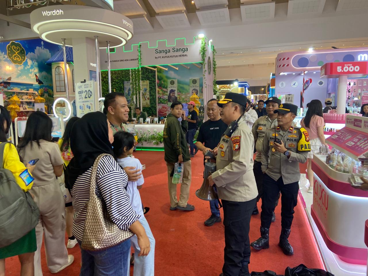 Kapolsek Kemayoran Berikan Imbauan Khusus untuk Pengunjung Jakarta Fair 2026