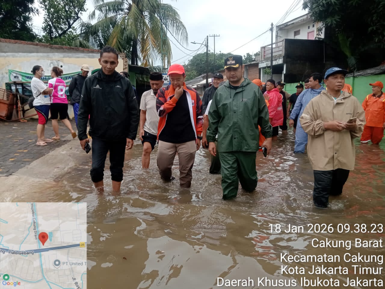 Banjir 120 Cm Lumpuhkan Cakung Barat, SDA Jakarta Bungkam