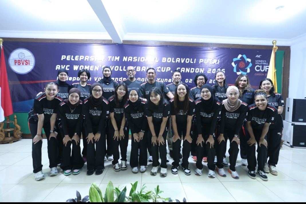 Berkekuatan 14 Pemain, Indonesia Targetkan Perbaiki Peringkat di AVC Women's Volleyball Nations Cup 2026