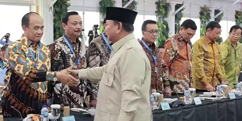 Ade Supandi Hadiri Taklimat Presiden Prabowo Bersama 800 Perwira Tinggi TNI - Polri