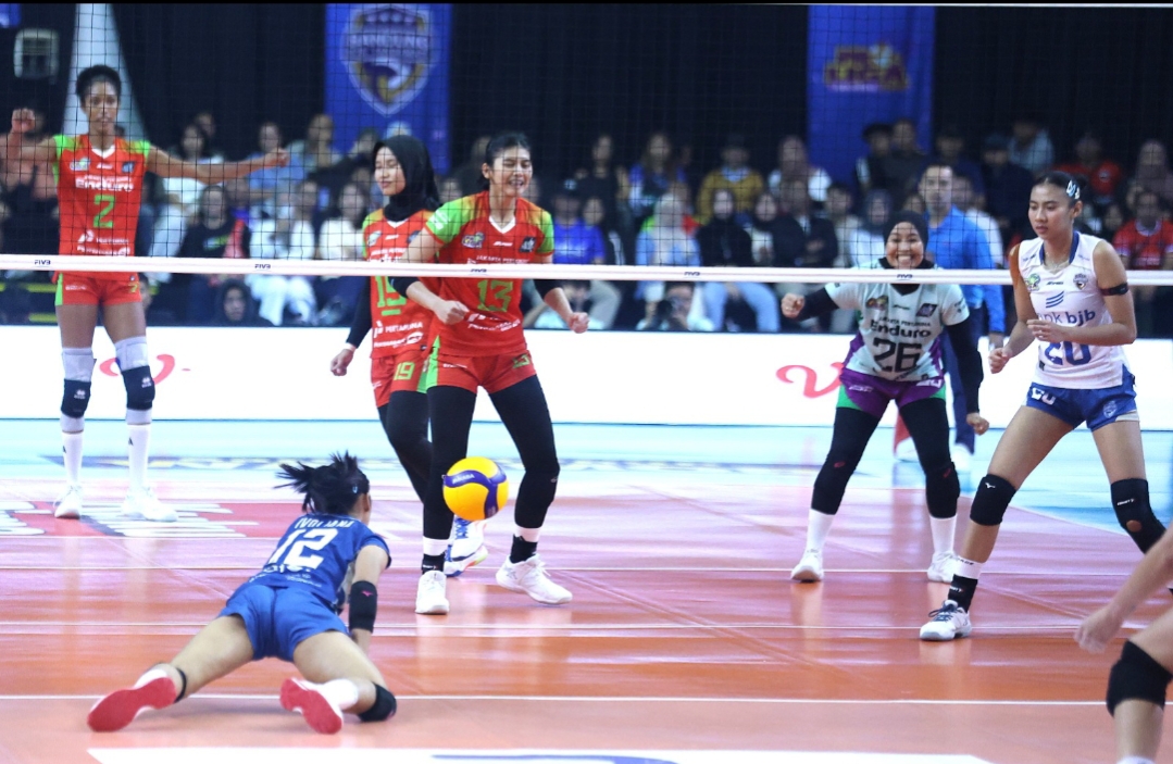 Pelatihnya Sendiri tidak Yakin, Putri Bandung bjb Tandamata Justru Taklukkan sang Juara Bertahan