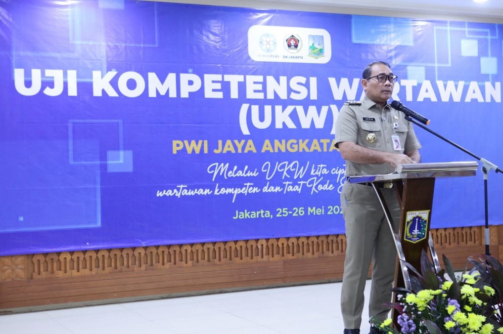 PWI Jaya Gelar UKW Angkatan Ke-66 di Kantor Wali Kota Jakarta Pusat