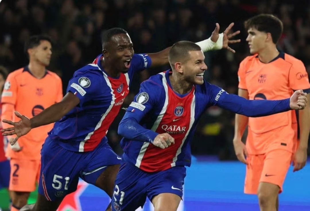 Paksa Barcelona Telan Kekalahan Pertama Musim Ini, PSG Perpanjang Rekor tak Terkalahkan di Liga Champions
