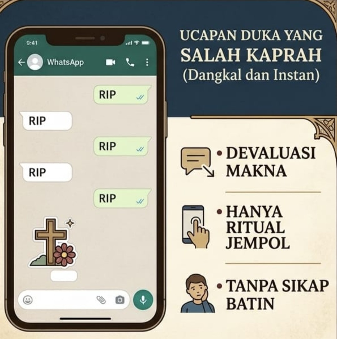 RIP atau Doa? Menggugat Budaya Instan dalam Ungkapan Dukacita