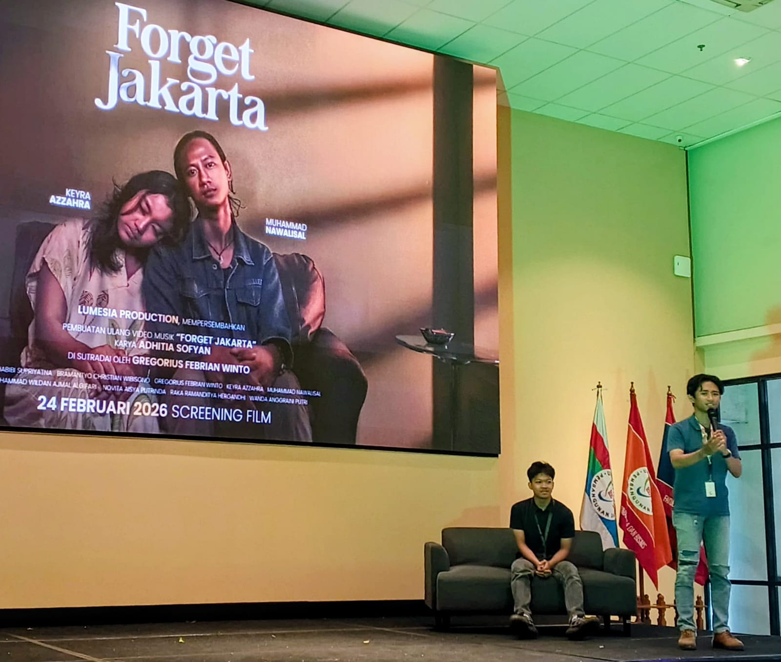  Film 5 Menit Forget Jakarta, Karya Kreatif Mahasiswa DKV UPJ, Reinterpretasi Lagu Aditya Sofyan