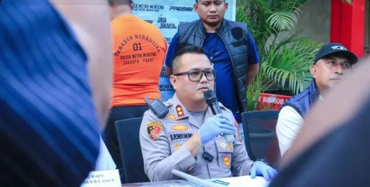 Polsek Metro Menteng Ungkap Peredaran Sabu 112,13 Gram, Satu Pria Diamankan