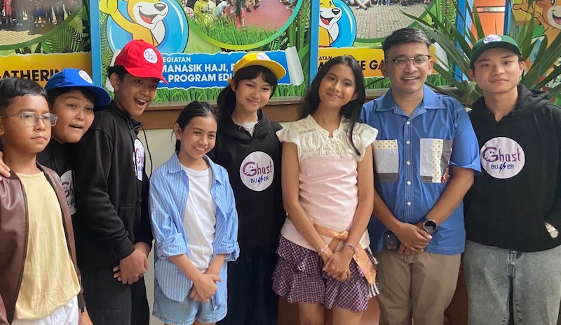 Ruben Onsu dan Quinn Salman Sambut Kehadiran Film Ghost Buzzer