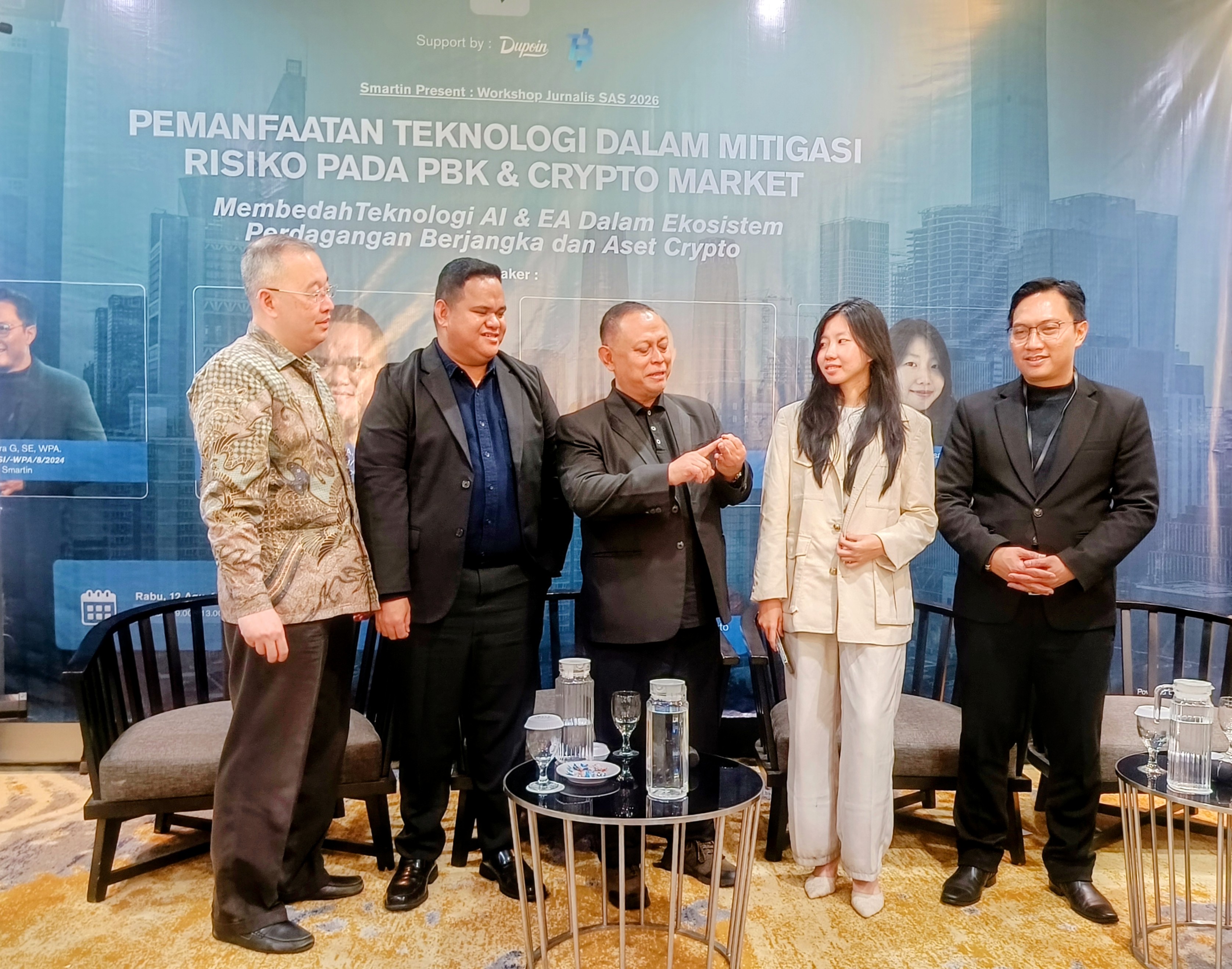 Begini Cara Smartin dan Dupoin Serukan Mitigasi Risiko Berinvestasi