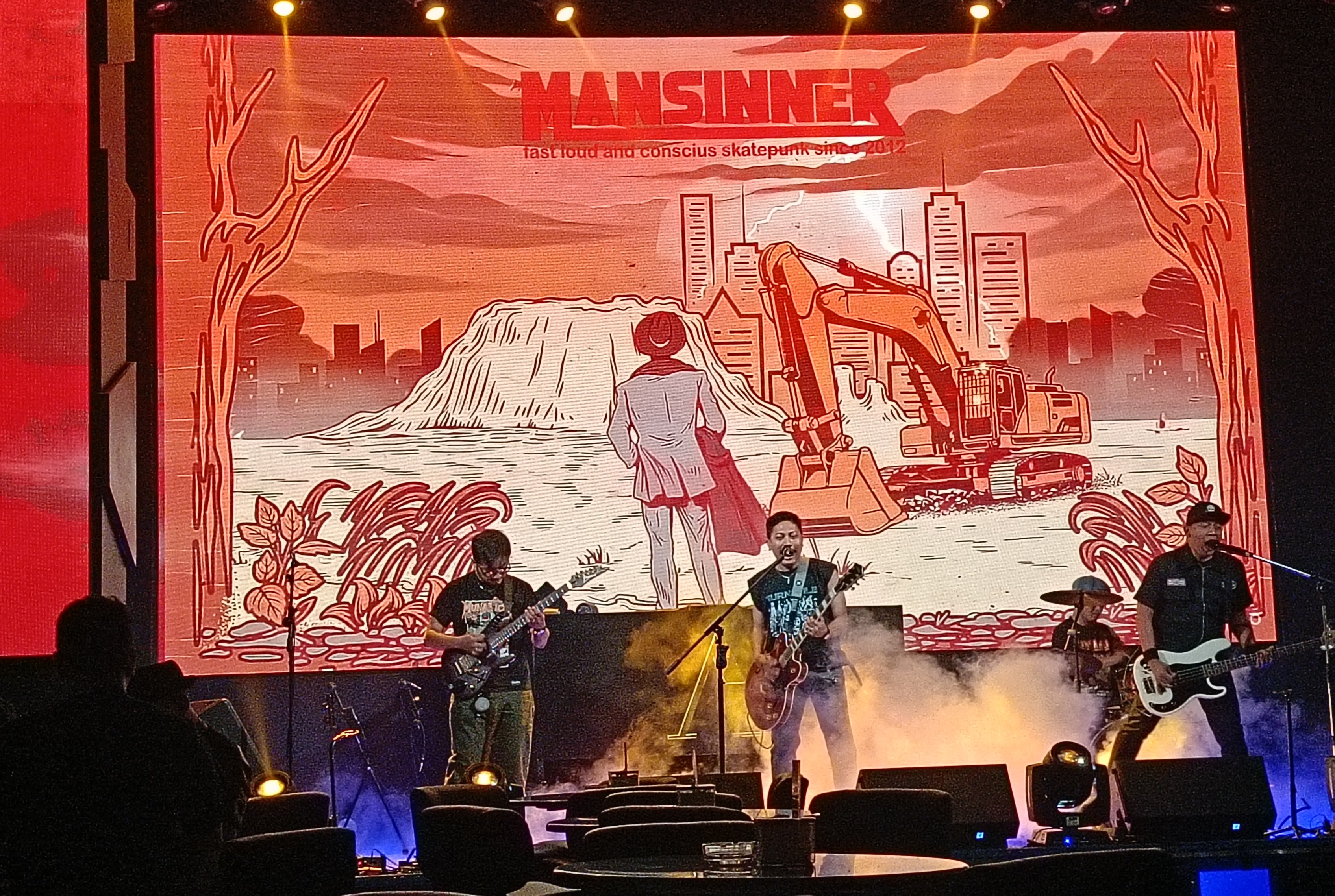 Bumi Menangis Man Sinner Menggelegar, Jakarta Rocktober 2026 Lantang Suarakan Kebakaran Hutan