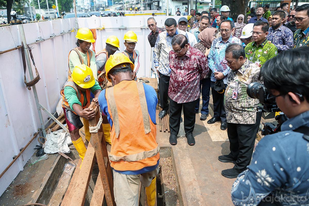 Pramono Anung Targetkan 6.500 Km Kabel di Jakarta di Bawah Tanah