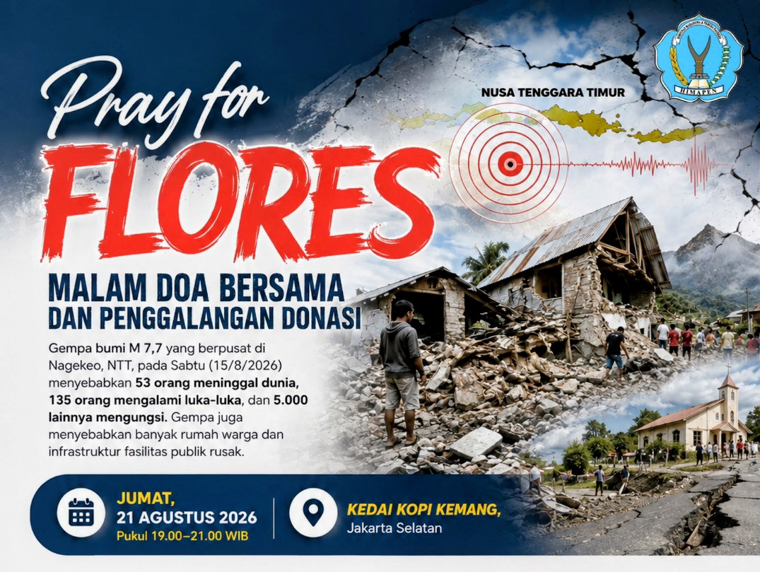 Duka Pesisir NTT, Gempa M 7,7 Guncang Nagekeo, Himapen Jabodetabek Gelar Aksi Doa Bersama dan Galang Donasi