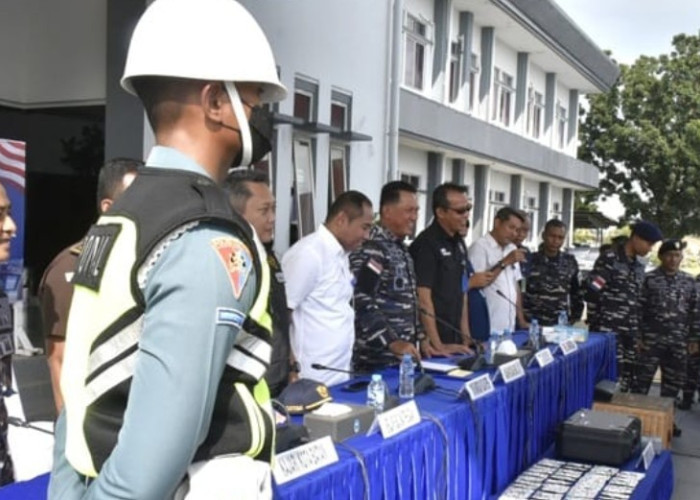 TNI AL Musnahkan 100 Liquid Vape Mengandung Narkotika, Perkuat Pengawasan Jalur Laut