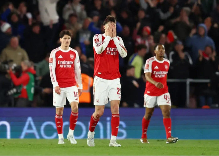 Dipecundangi Klub Kasta Bawah, Peluang Juara Arsenal Sekarang hanya Tinggal di Dua Kompetisi
