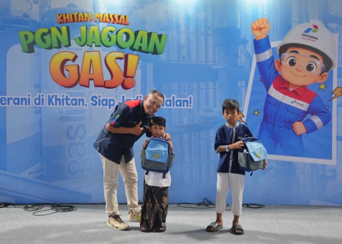PGN Salurkan Layanan Kesehatan Anak Lewat Program Khitan Massal