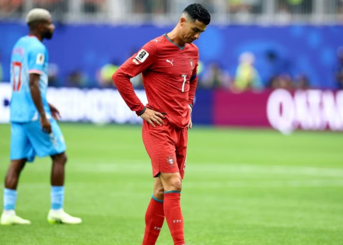 Lawan Tim yang Peringkatnya di Bawah Indonesia, Cristiano Ronaldo Tidak Dapat Dukungan yang Dia Butuhkan