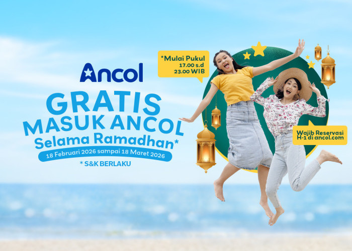 Masuk Ancol Gratis Mulai 18 Februari 2026, Ini Persyaratannya