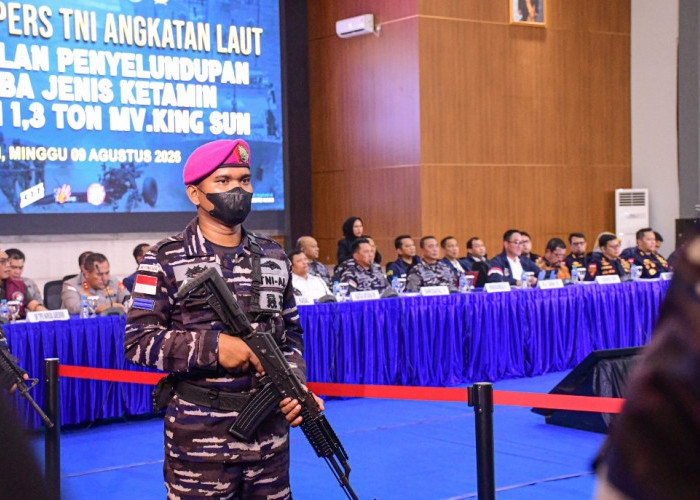 TNI AL Gagalkan Penyelundupan 1,3 Ton Ketamine, Nilai Peredaran Capai Rp 4,55 T