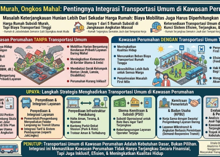 Mengintegrasikan Angkutan Umum ke Kawasan Permukiman, Mendorong Revisi UU LLAJ dan Perkim