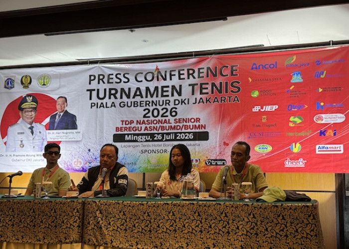  Turnamen Tenis Piala Gubernur DKI Jakarta Diramaikan 178 Peserta, Siapkan Hadiah Rp 250 Juta 