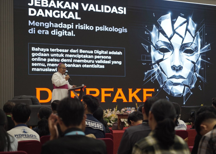 Lawan Kebisingan di Ruang Digital, Uskup Didik Ajak Pegiat Komunikasi Masuk 'Ruang Hening'