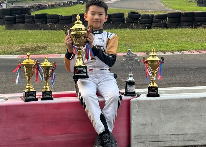 Usai Juara Round 5 Eshark Rok Cup, Morgan Holindo Incar Tiket Kejuaraan Dunia Italia